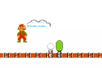 Running Mario - T-Rex Chrome Game img