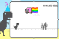 Nyan Cat T Rex Game img